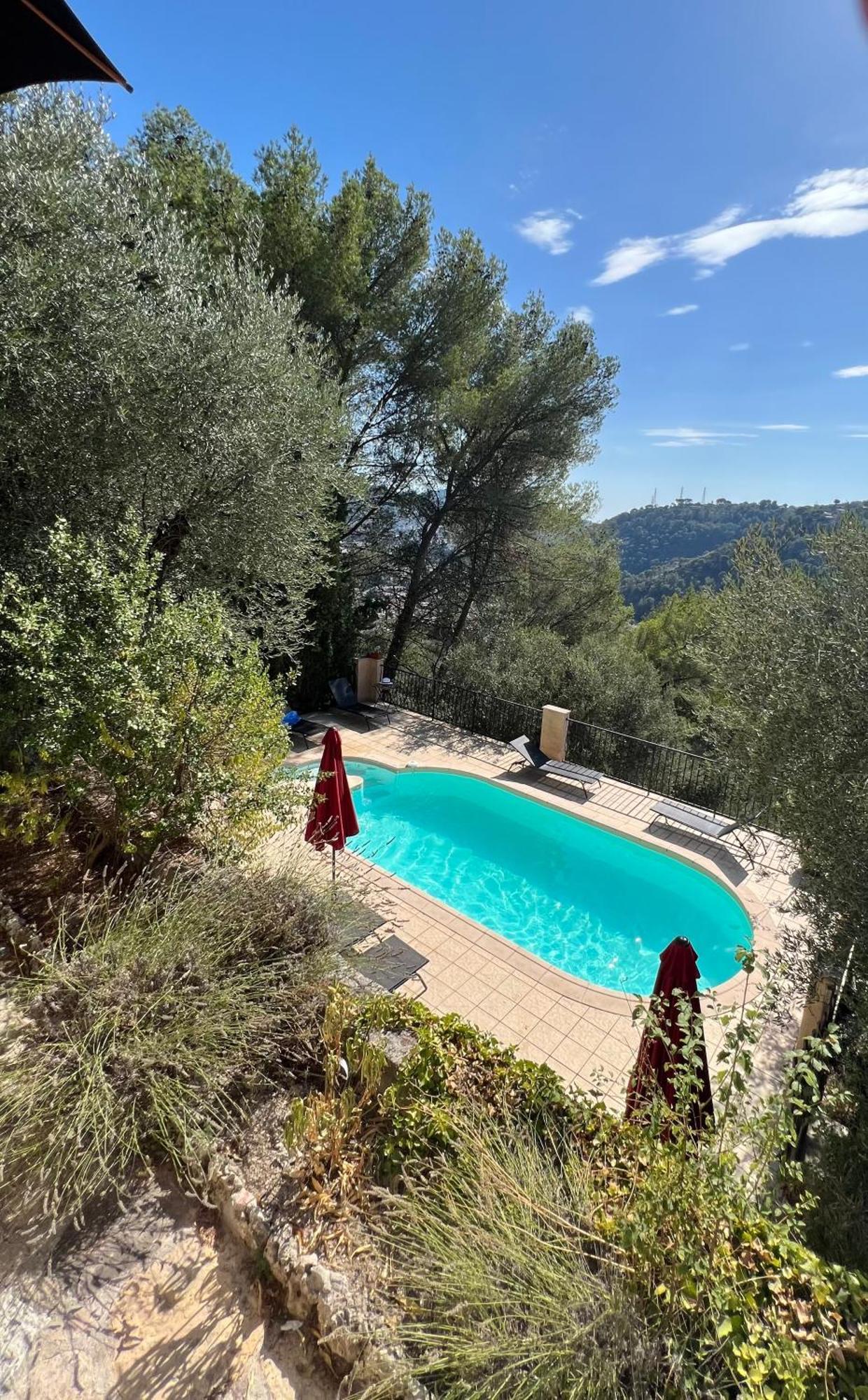 Entre Nice Et Monaco Grande Villa Avec Piscine Privee 12 Personnes Drap Dış mekan fotoğraf